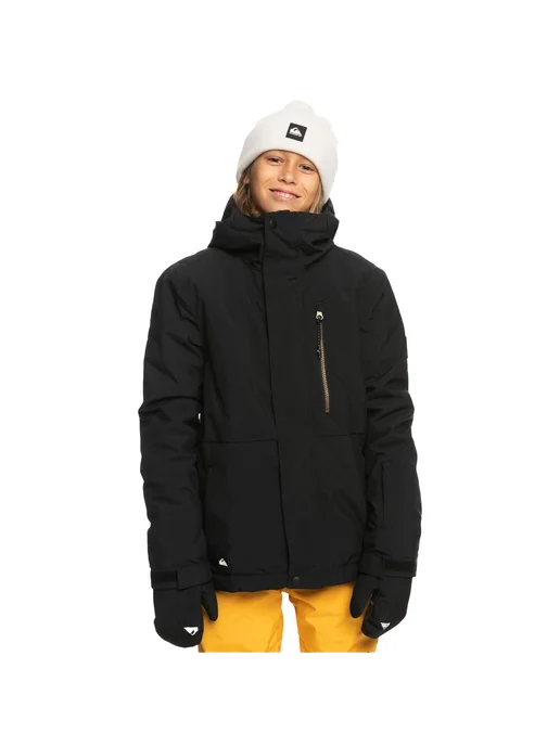 quiksilver Mission Solid Jk Краги для снегоходов, черный