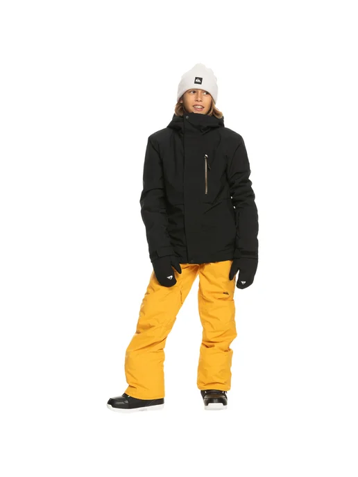 quiksilver Mission Solid Jk Краги для снегоходов, черный, фото 6