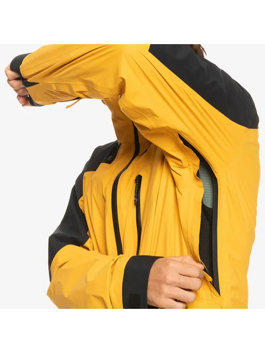 quiksilver Ultralight Gore-Tex Jk Краги для снегоходов, желтый, фото 7