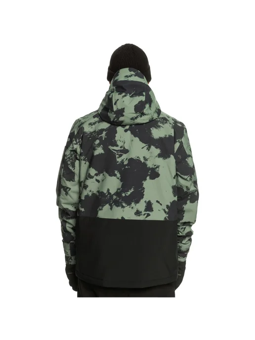quiksilver Mission Printed Block Jk Краги для снегоходов, зеленый, фото 8
