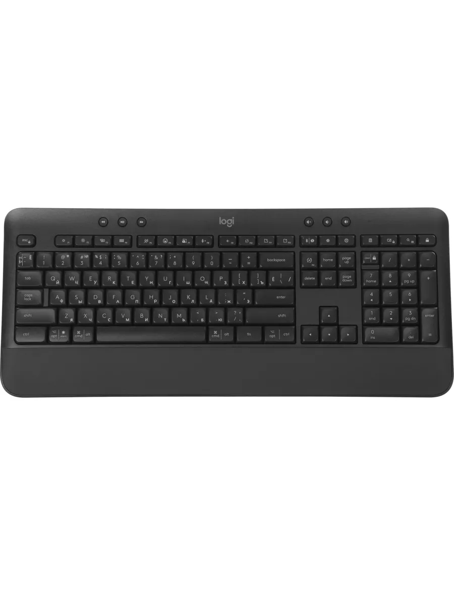 LOGITECH Клавиатура K650 черный USB беспроводная BT-Radio