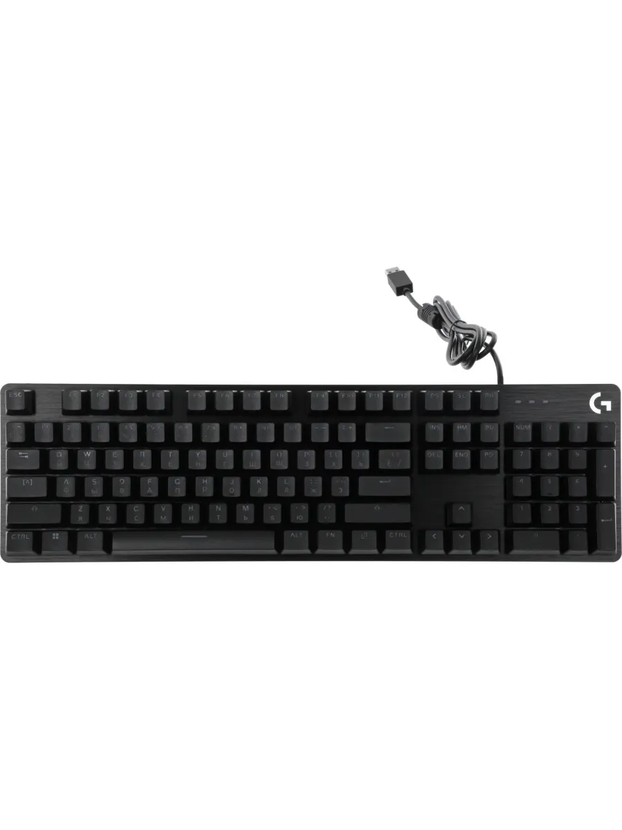 LOGITECH Клавиатура G412 SE механическая черный USB Multimedia