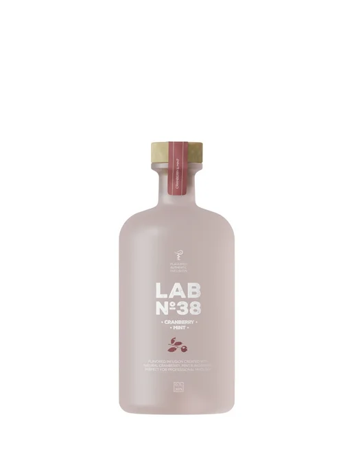 Вкусовая водка LAB№38, клюква, мята, 0.7л, 700 мл