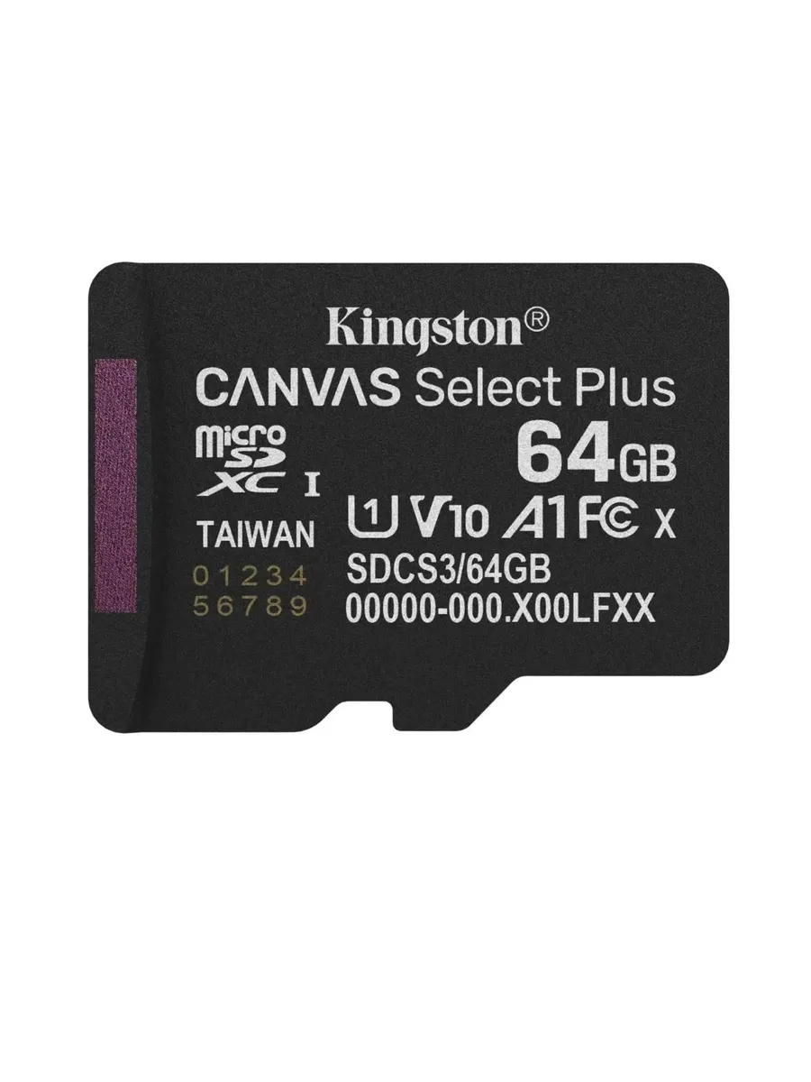 Карта памяти 64 ГБ Canvas React Plus, microSDXC, 100 Мб/с (SDCS3/64GBSP)
