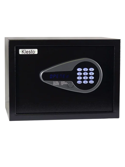 KlestO Сейф кодовый гостиничный Hotel Safe 200 350E, черный, фото 3