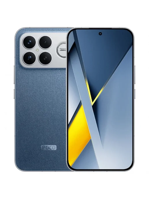 Смартфон Xiaomi Poco F 8 Ultra 16/512 ГБ, голубой, фото 2