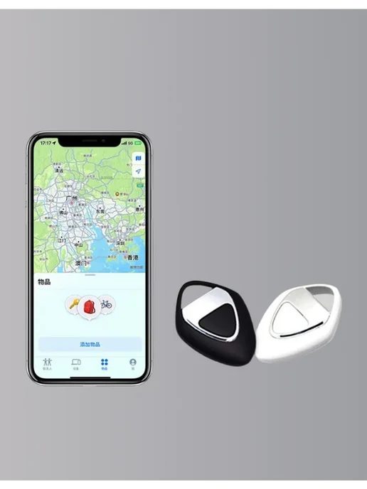Трекер для iPhone — безопасность питомца, белый, фото 2