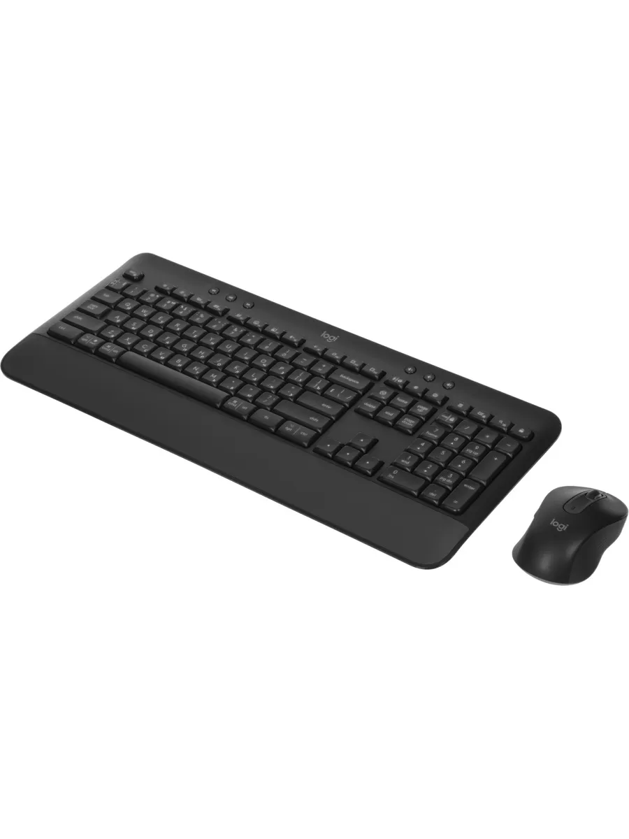 Клавиатура + мышь MK650 клав графитовый мышь черный LOGITECH 694863848 купить за 10 422 ₽ в интернет‑магазине Wildberries