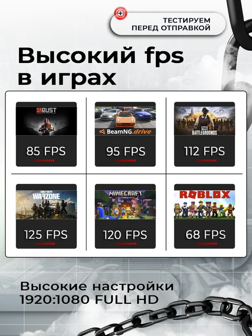 Игровой компьютер Core i7 RTX 3050 32 ГБ SSD 1TB, 32 ГБ, 1 ТБ, фото 3