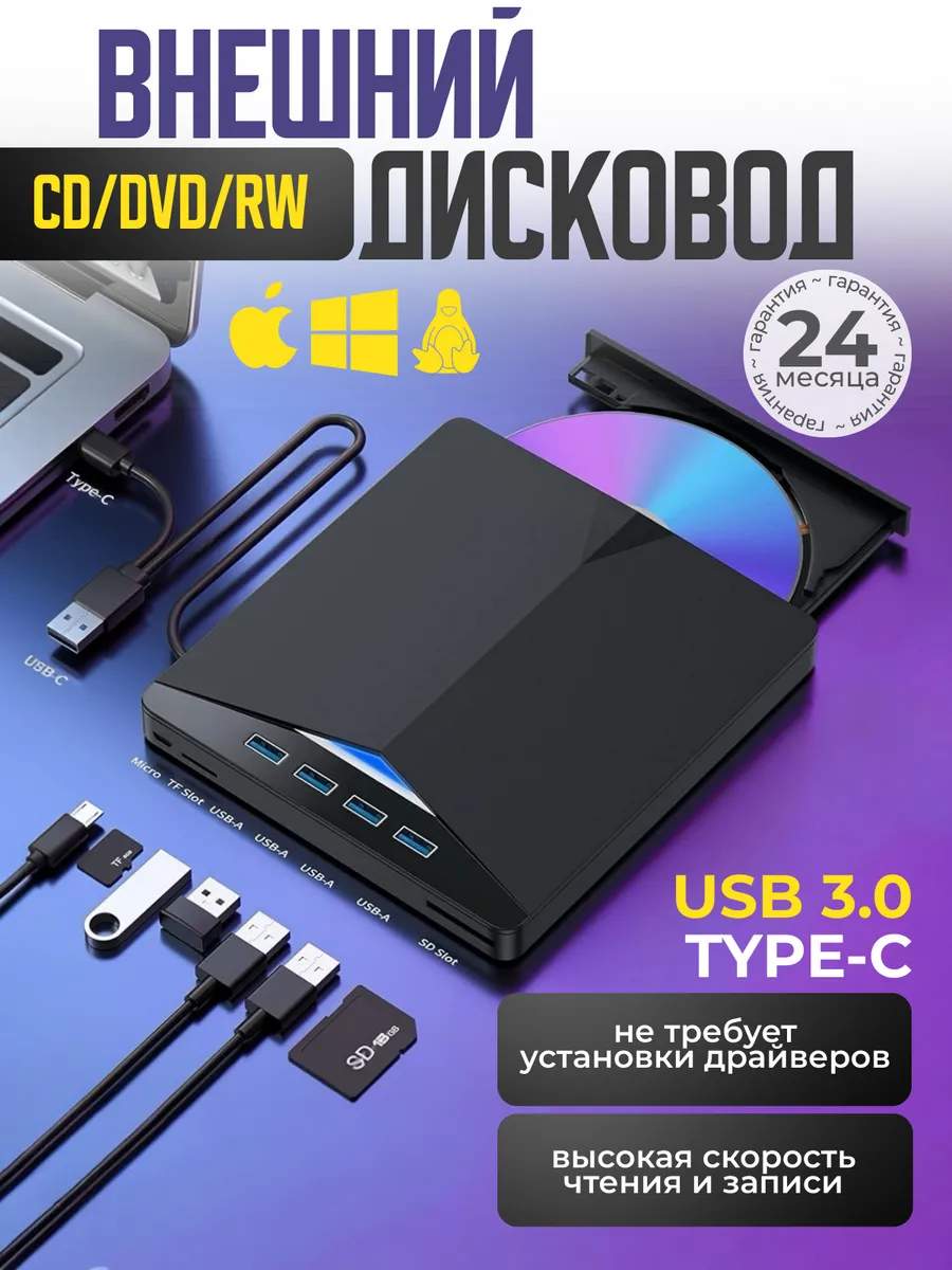 Дисковод внешний для компьютера