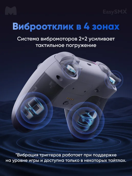 EasySMX Игровой беспроводной геймпад X05 Pro (VG-C550), белый, фото 4