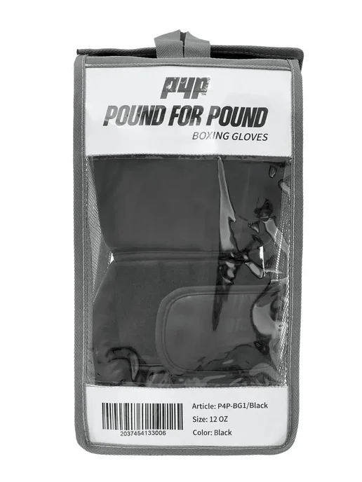 Pound For Pound Перчатки боксерские детские, черный, фото 6