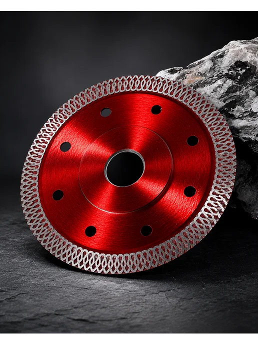 Reli Ware Tools Диск алмазный по керамограниту тонкий X-Type 125мм, серый, фото 7