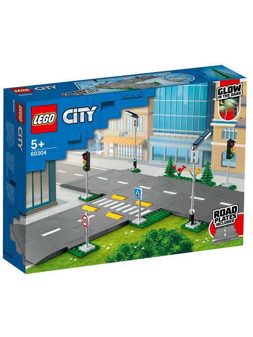 LEGO Конструктор перекресток City 60304, вариант, фото 2