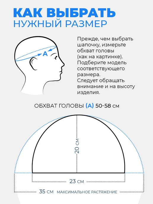 OCED Шапочка для плавания силиконовая детская, вариант, фото 3