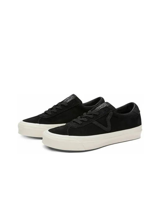 Vans ванс кну скоо холст туфли, черный, фото 2