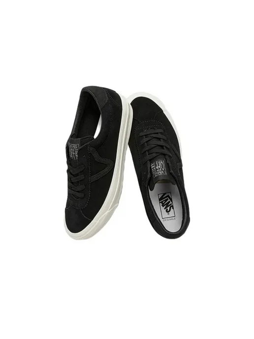 Vans ванс кну скоо холст туфли, черный, фото 3