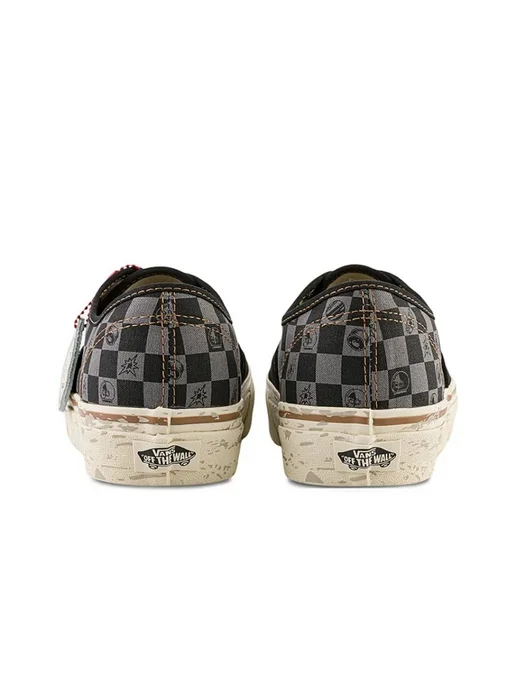 Vans ванс кну скоо холст туфли, серый, фото 3