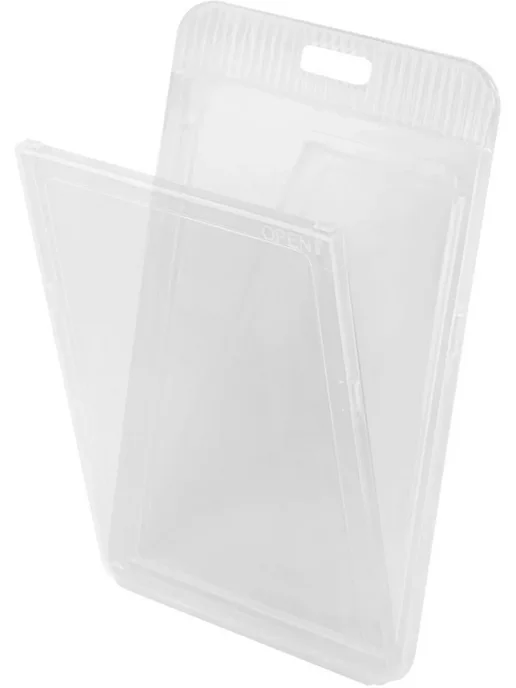 Brauberg Бейдж вертикальный (85х54 мм) 15 штук, 85x54 мм, фото 4