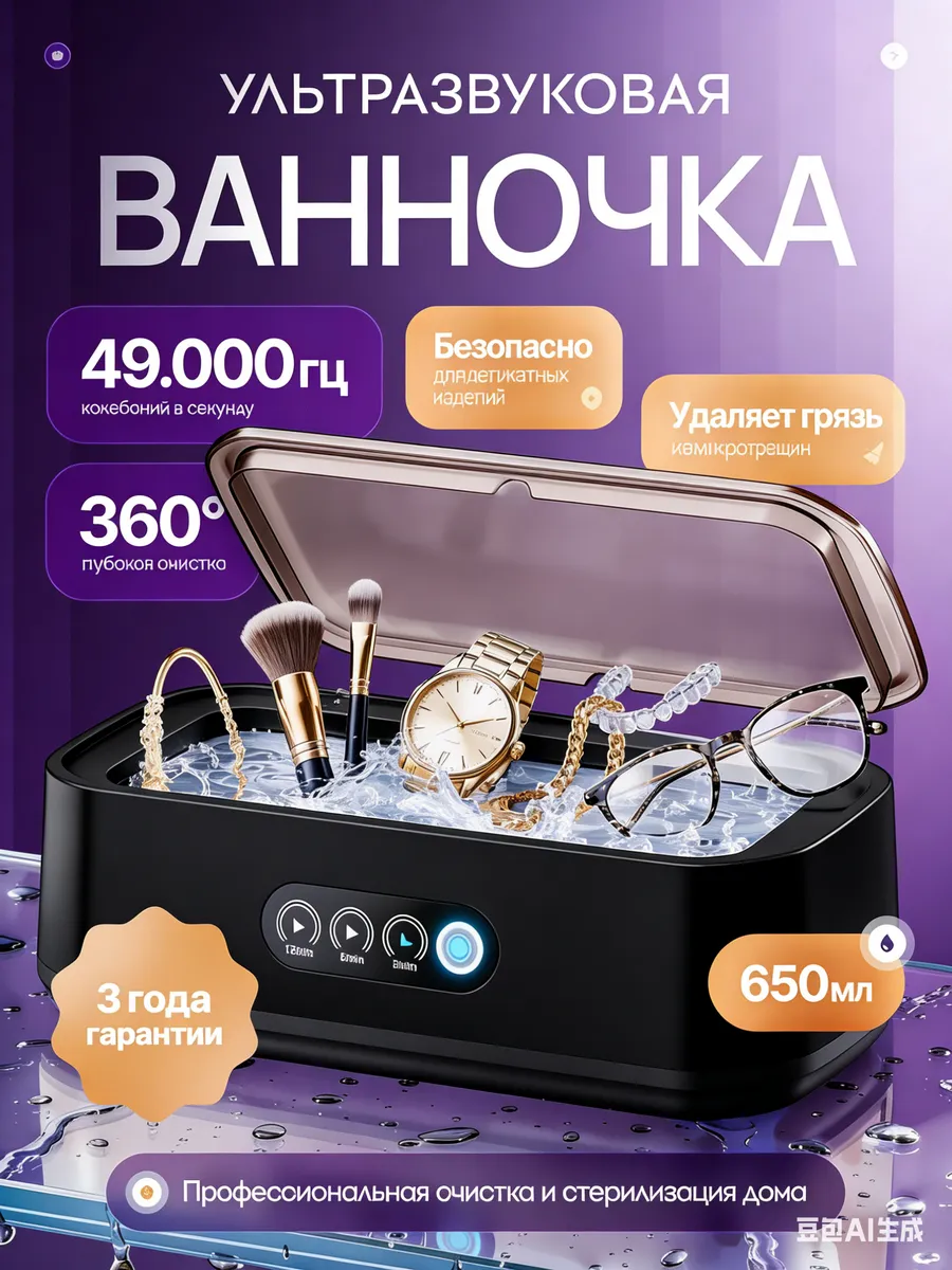 Ультразвуковая ванна стерилизатор для инструментов