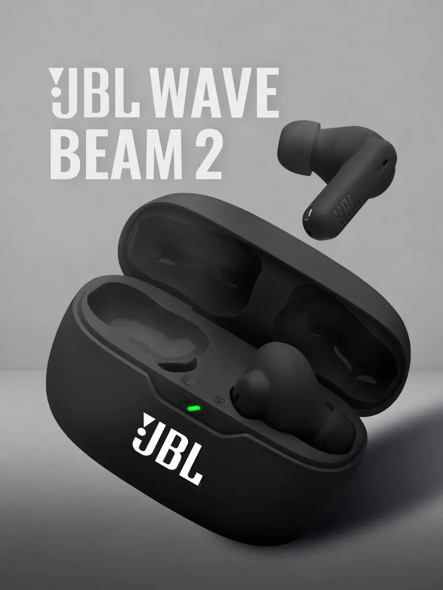 Наушники беспроводные Wave Beam 2 JBL 697189695 купить за 5 474 ₽ в интернет‑магазине Wildberries