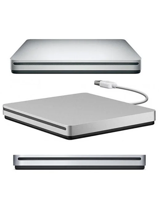 USB CD-RW внешний привод для MacBook iMac ноутбук, вариант, фото 5