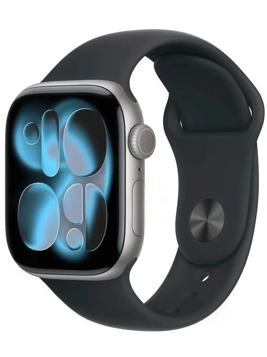 Apple Умные часы Watch Series 11 46 mm Space Gray Sport Band M L