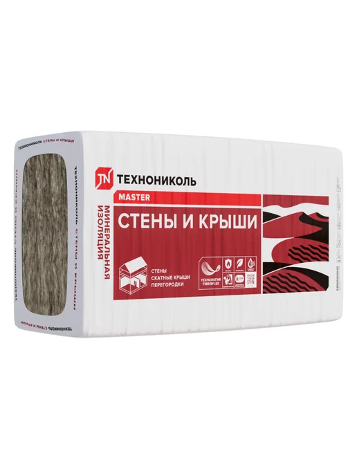 ТехноНИКОЛЬ Минеральная вата утеплитель 50 мм стены и крыши, 22 уп, 100, фото 3