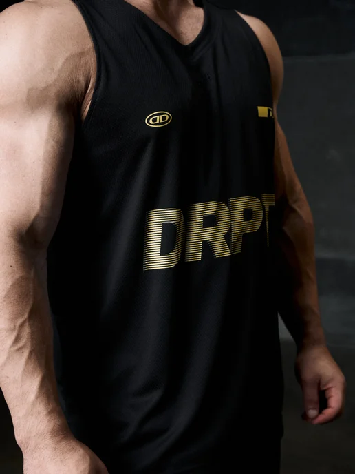 Drop it Майка для тренировок DRPT, черный, фото 2