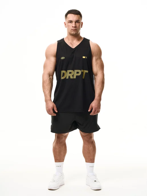 Drop it Майка для тренировок DRPT, черный, фото 8