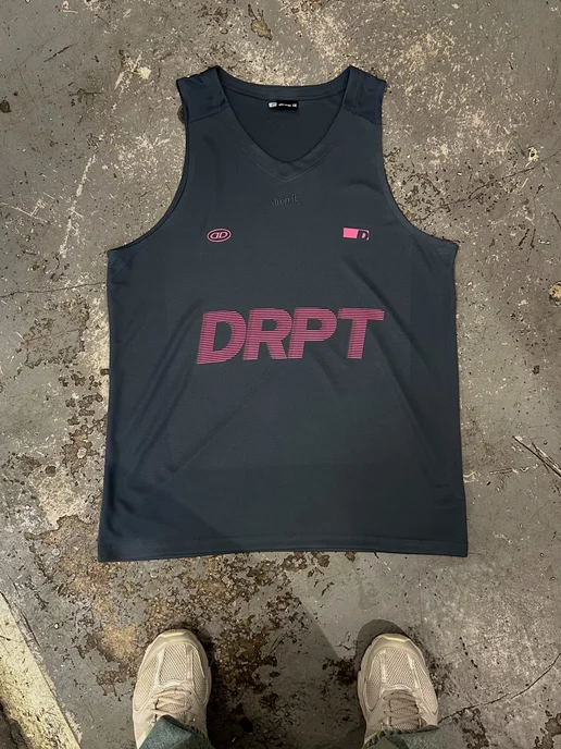 Drop it Майка для тренировок DRPT, серый, фото 13