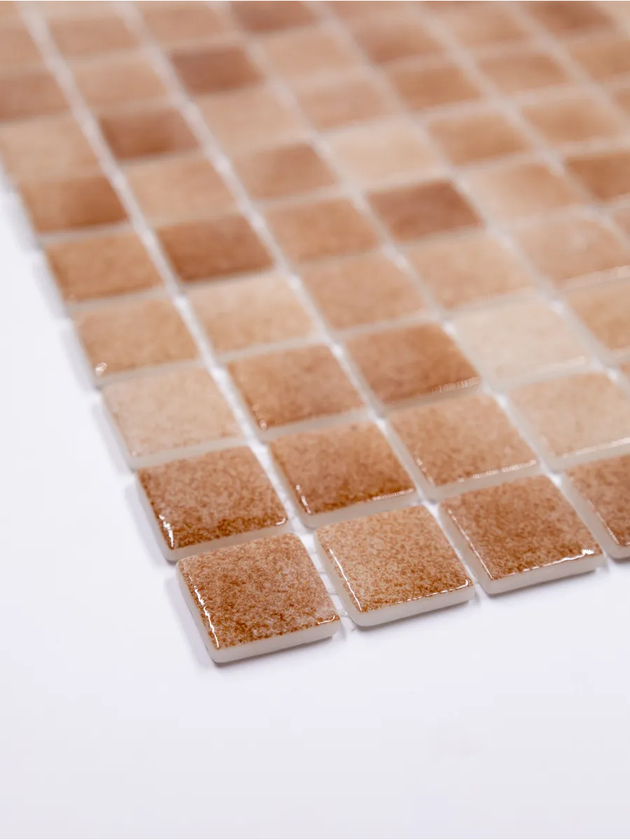 Плитка мозаика стеклянная Миндаль 31х31см 5 сеток gallery 7