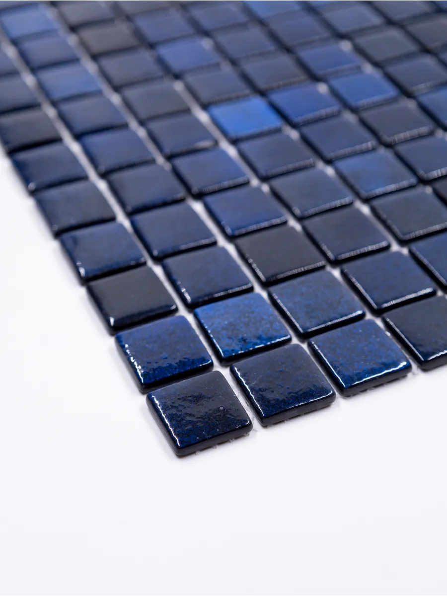 Плитка мозаика стеклянная Сапфир 31х31см 5 сеток gallery 10