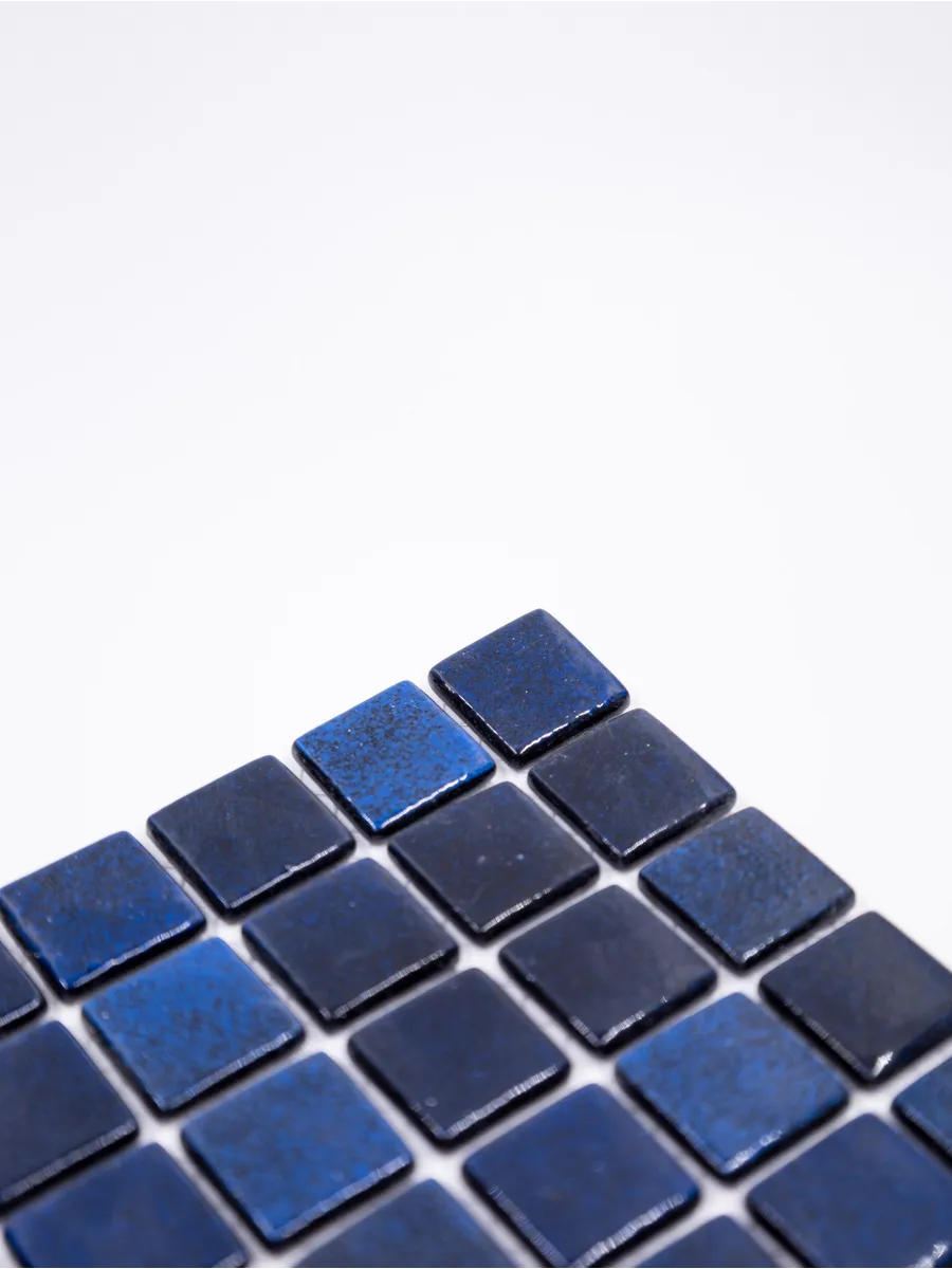 Плитка мозаика стеклянная Сапфир 31х31см 5 сеток gallery 11