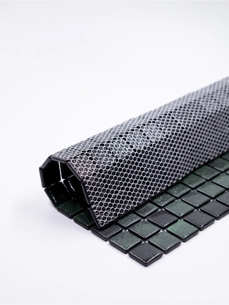 Плитка мозаика стеклянная Байкал 31х31см 5 сеток gallery 10