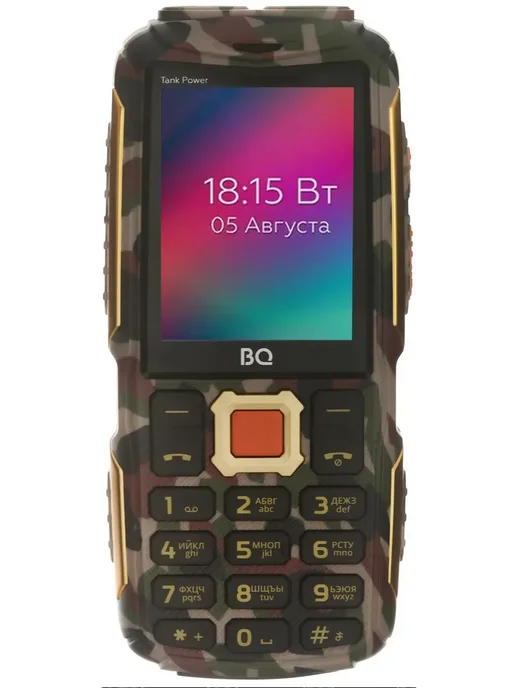 BQ Мобильный телефон 2430 TANK POWER, золотой