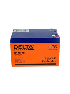 Delta Батарея для ИБП HR 12-12 12В 12Ач
