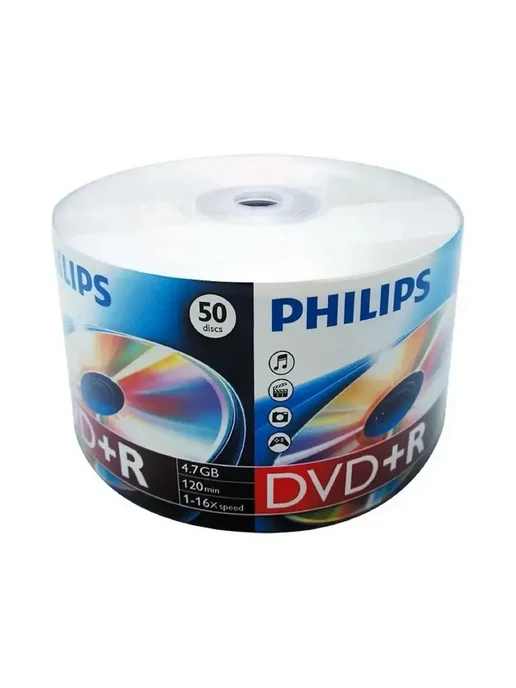 PHILIPS Носители информации DVD+R (DR4S6U50F 97), вариант