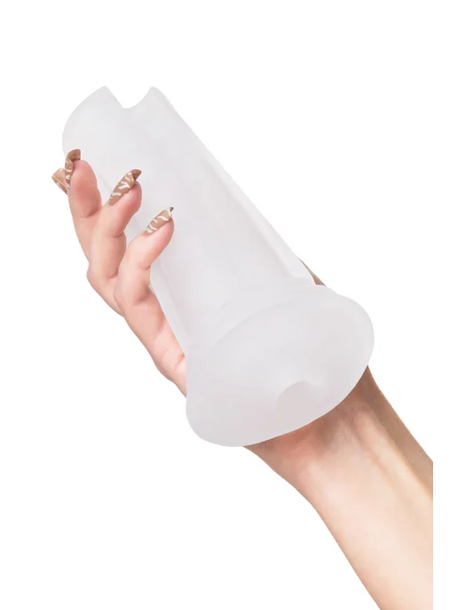 Lovense Max 2 Neutral Hole Sleeve — сменный рукав, белый, фото 2