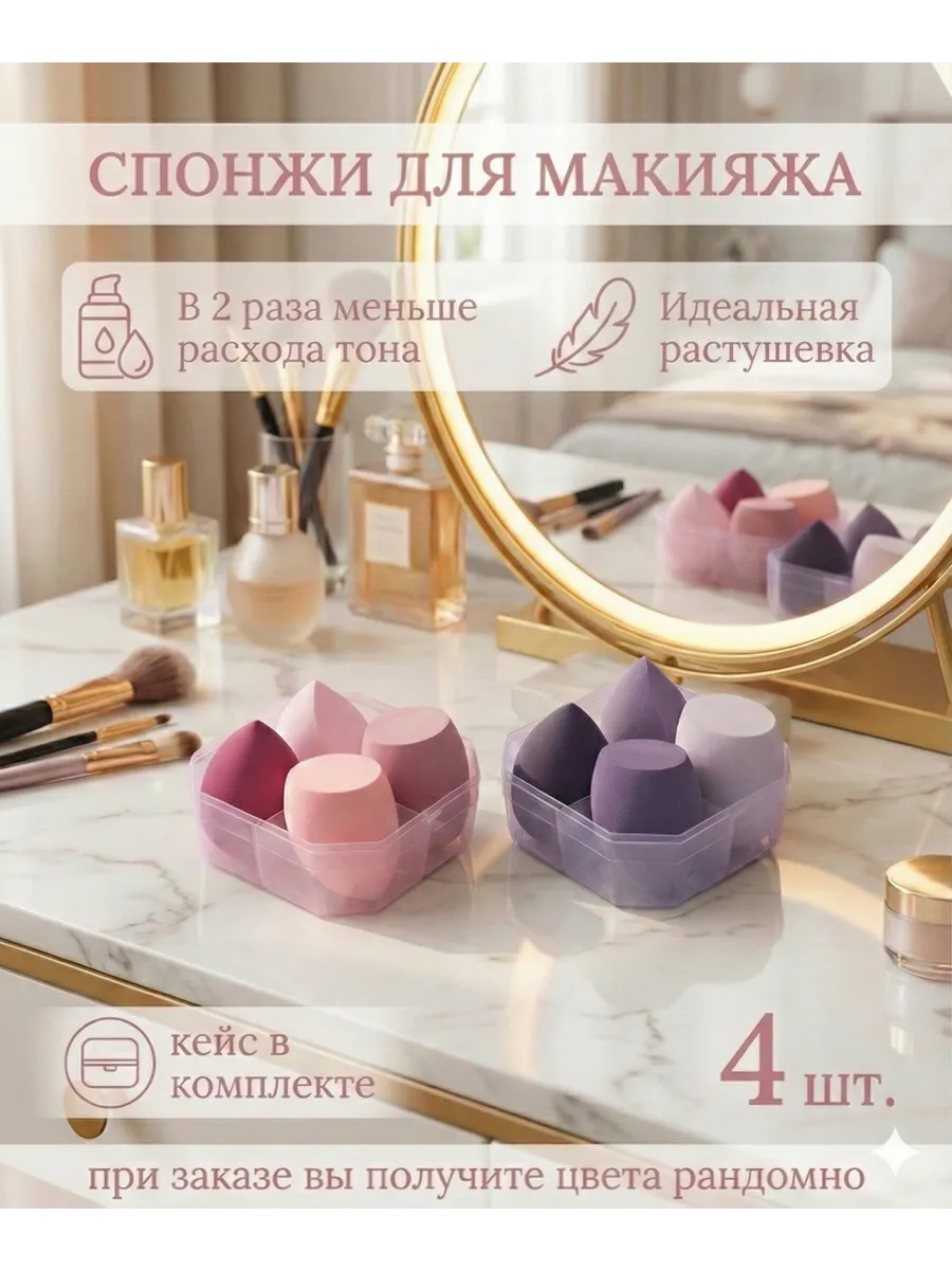 Спонжи для макияжа