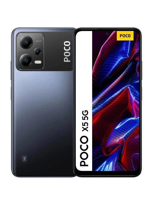 Смартфон Xiaomi Poco X5 8/256 ГБ, черный, фото 2