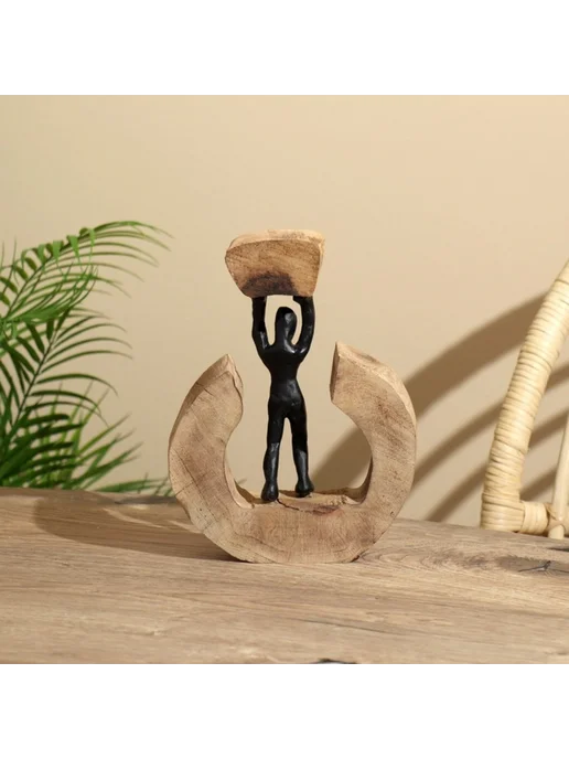 Нимай Нитай Фигурка "Сила" из полимерной смолы, 17х5х23 см, 5x23 см, фото 4