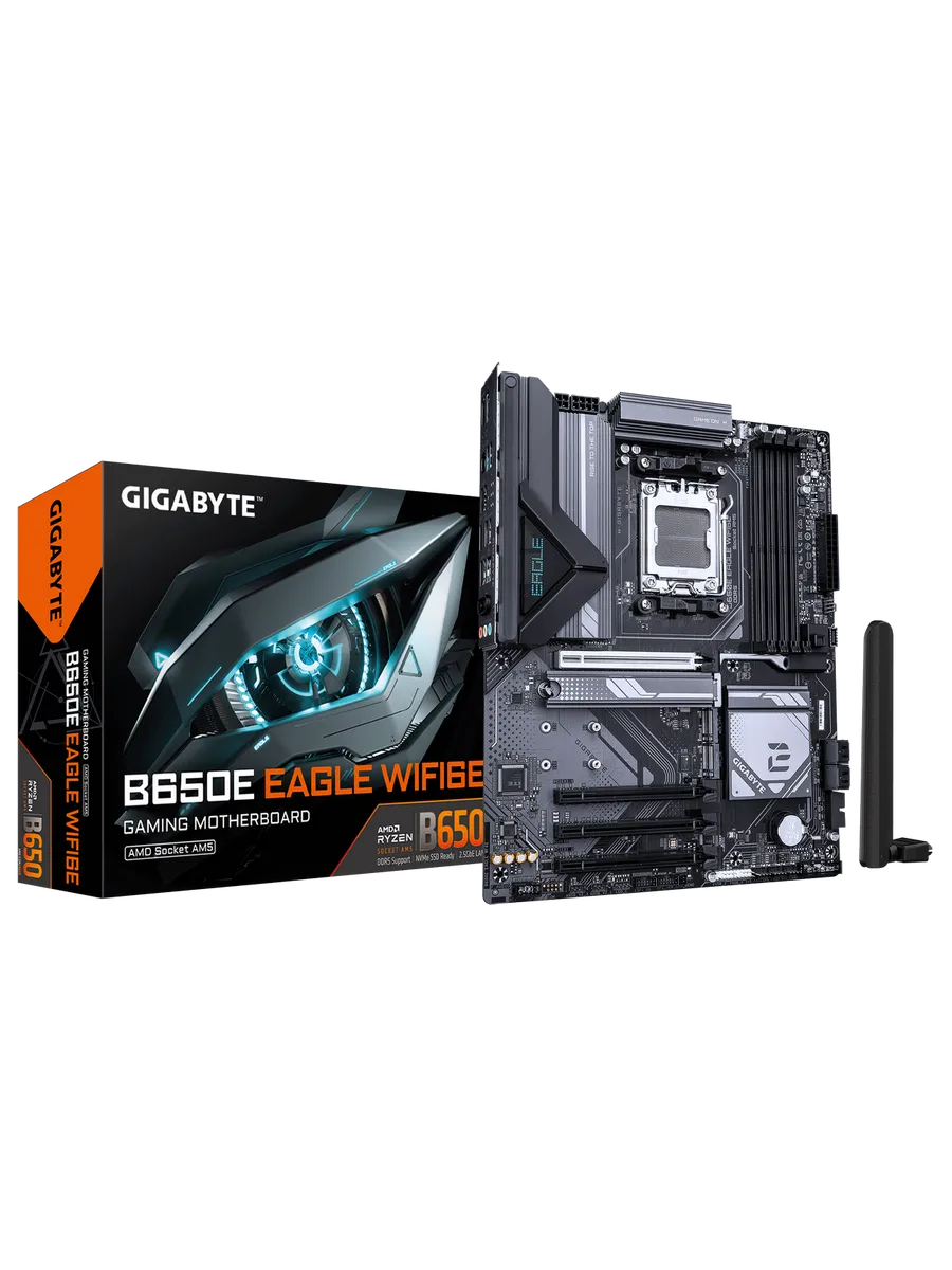 Материнская плата B650E EAGLE WIFI6E AM5 AMD B650 ATX RTL
