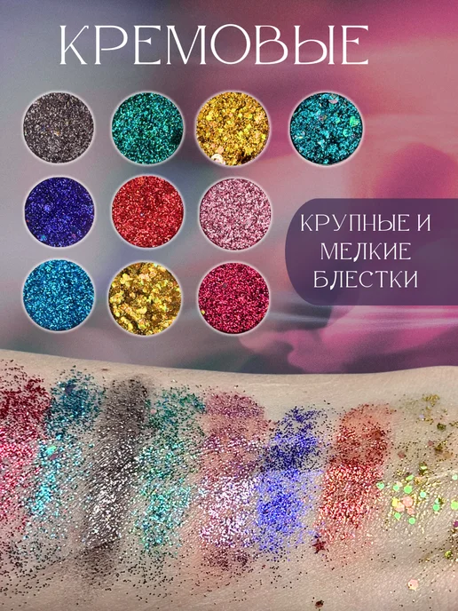 Набор косметики для девочек Тени для век палетка, вариант, фото 6