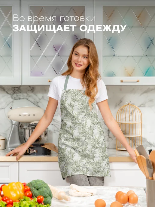 Унисон Фартук рогожка 60х70, 60x70, фото 6