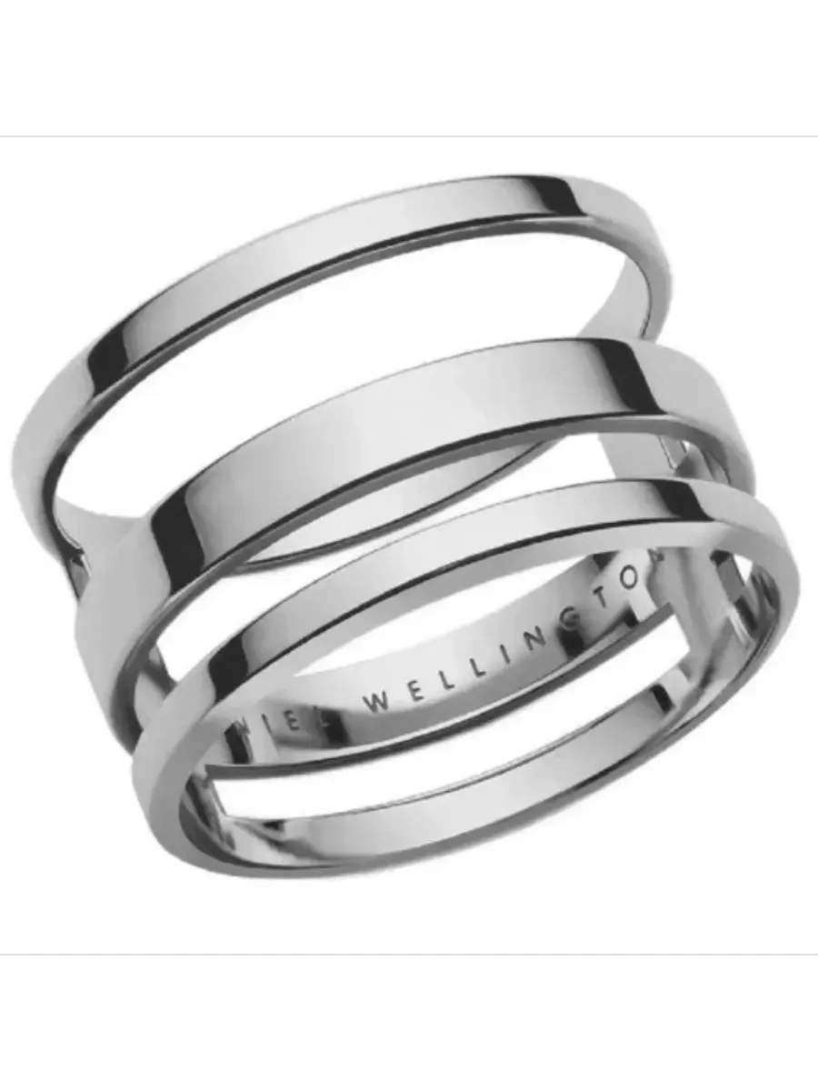 Кольцо Daniel Wellington Elan Triad Ring Silver 15 mm (DW00400133)