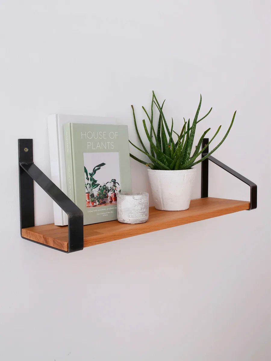 Настенная полка навесная 60*20 см