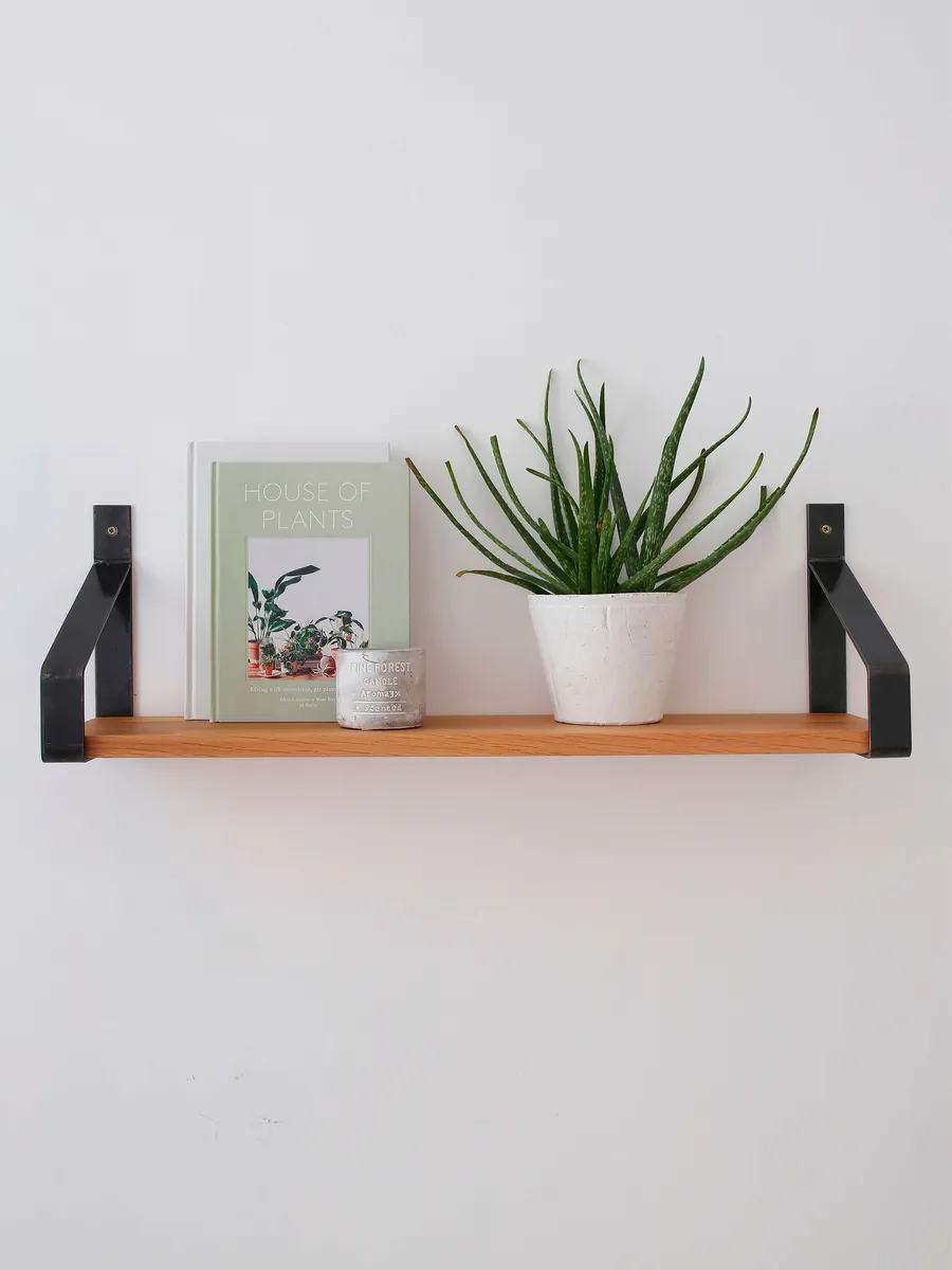 Настенная полка навесная 80*20 см