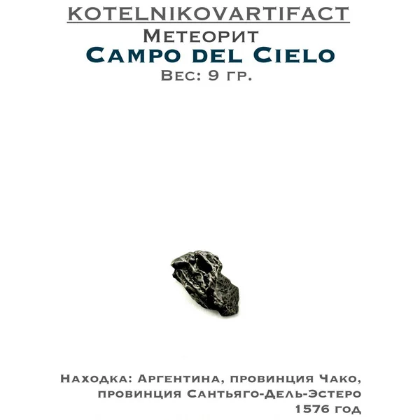 Коллекционный образец метеорит Campo del Cielo