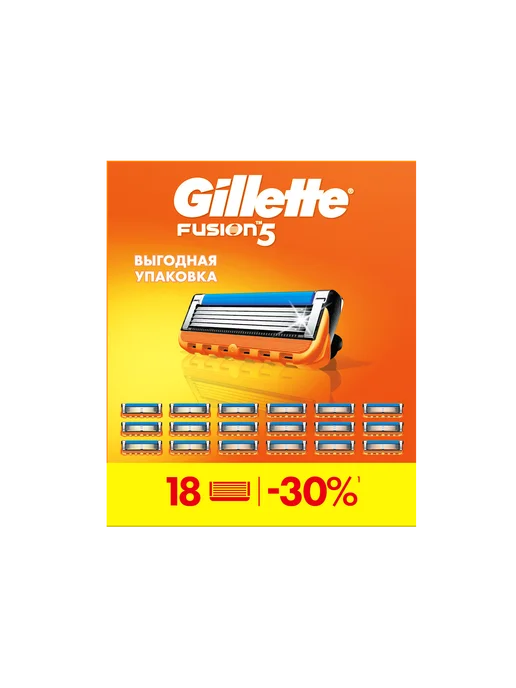 GILLETTE Гель для бритья мужской Fusion5 увлажняющий с какао, 200 мл, 18 шт, фото 8